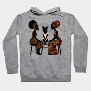 Afrocentric Women And Girl Hoodie